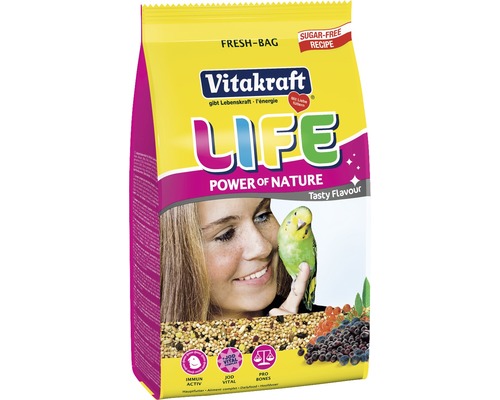 Hrană pentru nimfă, Vitakraft Life Power of Nature, 800 g