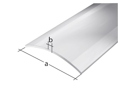 Profil de trecere 40x5 aluminiu 1m