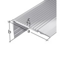 Profil scări 41x23 aluminiu 1m