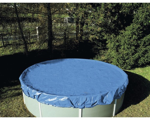 Prelată pentru acoperirea piscinei pe timp de vară, Ø 400 - 460 cm, bazin rotund
