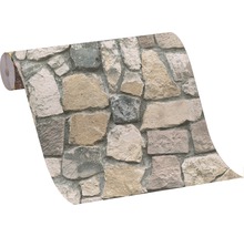 Tapet hârtie Dekora Natur model piatră naturală gri-natur 10,05x0,53 m-thumb-1