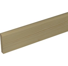 Plintă lemn Konsta pin brut 10x58x2400 mm calitatea A-thumb-0