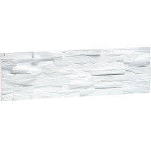 Panou decorativ UltraLight Benevento alb 18,5x57 cm-thumb-1