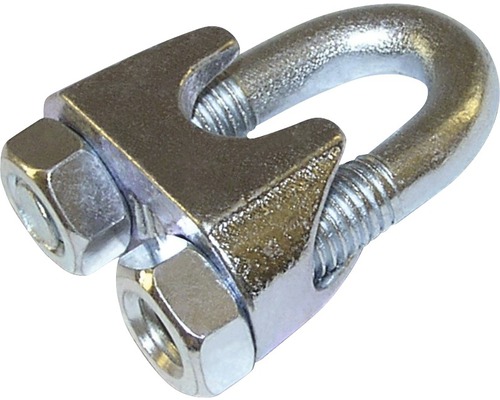 Bride cleme cabluri metalice Dresselhaus 11mm oțel zincat, 10 bucăți-0