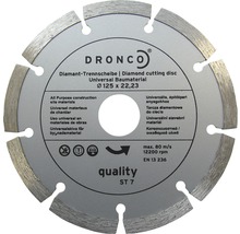 Disc diamantat segmentat Dronco Quality ST7 Ø125x2x22,23 mm-thumb-0