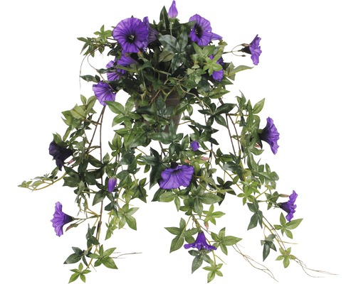 Floare artificială, petunie curgătoare, violet