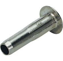 Piuliță conector pentru tub cuplare corpuri Hettich M4 28-38 mm, oțel nichelat, pachet 50 bucăți-thumb-0