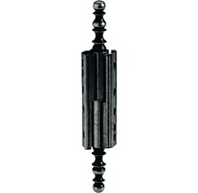 Balama cilindrică decorativă Hettich 40x10 mm, pentru mobilă, oțel vopsit negru, pachet 5 bucăți-thumb-0