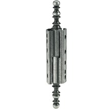 Balama cilindrică decorativă Hettich 40x10 mm, pentru mobilă, oțel antichizat, pachet 5 bucăți-thumb-0