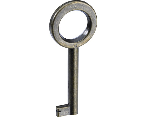 Cheie pentru încuietoare încastrată Hettich 65mm, oțel maro-0