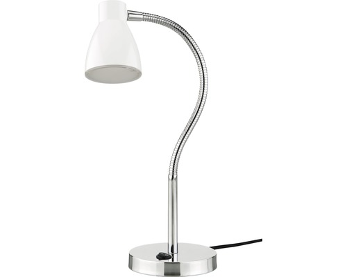 Lampă de birou cu LED integrat Start 3W 200 lumeni, alb/crom