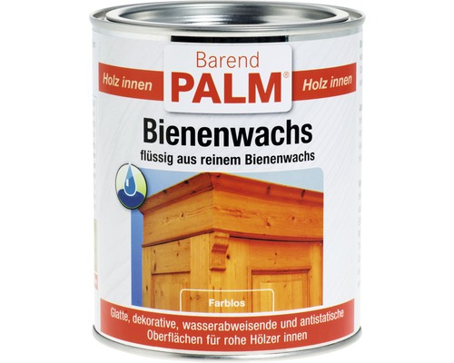 Ceară lichidă de albine pentru lemn Barend Palm incoloră 750 ml