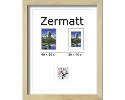 Ramă foto Zermatt stejar 40x50 cm-0