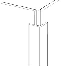 Profil lemn tip L Konsta molid 28x28x2400 mm calitatea A-thumb-2