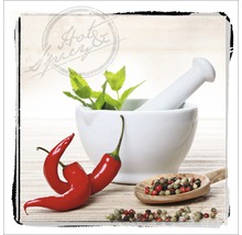 Tablou sticlă Hot and Spicy III 30x30 cm-thumb-0