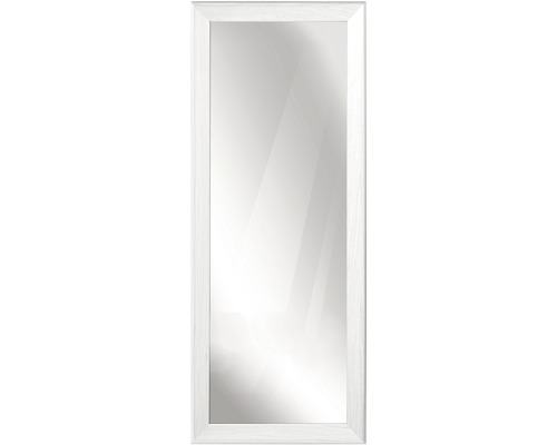 Oglindă perete Nizza albă 35x100 cm