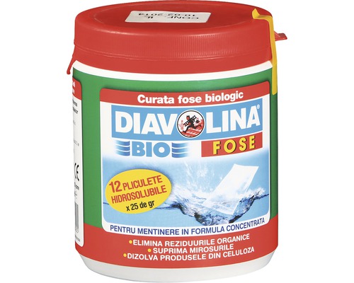 Bioactivator Diavolina Bio Fose, 300 g (12 pliculețe), uz casnic, biodegradabil 100%-0