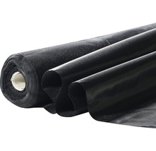 Folie geotextilă anti-buruieni 50 g/mp FloraSelf® 25 x 2 m, neagră-thumb-0