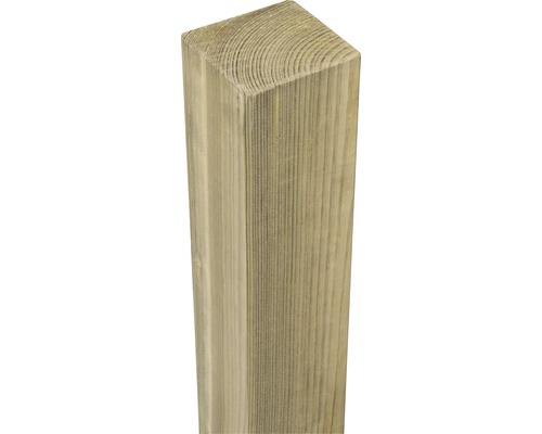 Stâlp lemn 7x7x185 cm impregnat în autoclavă-0