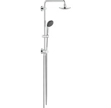 Sistem de duș cu diverter Grohe Vitalio Start 160, duș fix Ø 160 mm 1 funcție, pară duș Vitalio Start 100 2 funcții, furtun duș 175 cm, crom-thumb-0