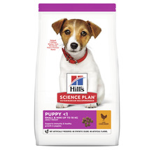 Hrană uscată pentru câini Hill's Puppy Small & Mini cu pui și curcan 1,5 kg-thumb-0