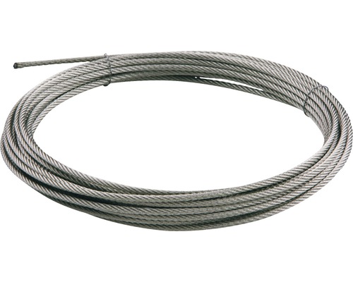 Cablu Pertura din oțel V4A 10 m Ø4 mm-0