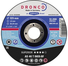Disc debitare inox Dronco Special Ø180x1,6x22,23 mm-thumb-0