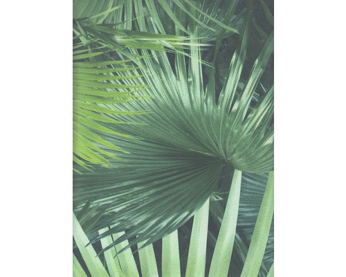 Tapet vlies Crispy Paper frunze de palmier, verde 10,05x0,53 m-0
