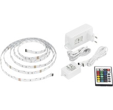 Bandă LED RGB Eglo 3m 13,5W, 90 leduri, cu telecomandă-thumb-0