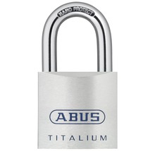 Lacăt aluminiu Abus Titalium 80mm, belciug Ø9,5mm, 2 chei-thumb-0