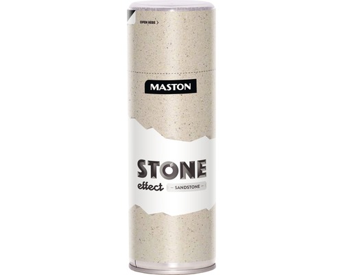 Vopsea spray cu efect de piatră naturală Maston bej nisipiu 400 ml