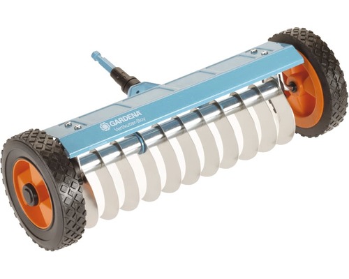Aerator manual vertical cu roti Gardena sistem Combi