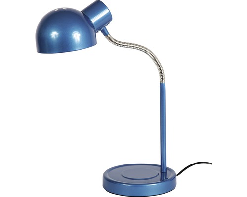 Lampă de birou Teddy E27 max. 1x40W, albastru-0